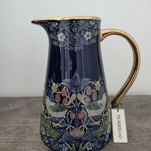William Morris & Co Strawberry Thief Ceramic Pitcher